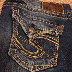Silver Bootcut Jeans